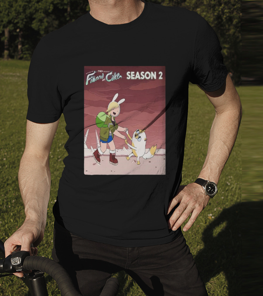 Max Original Adventure Time Fionna And Cake Season 2 T-Shirt