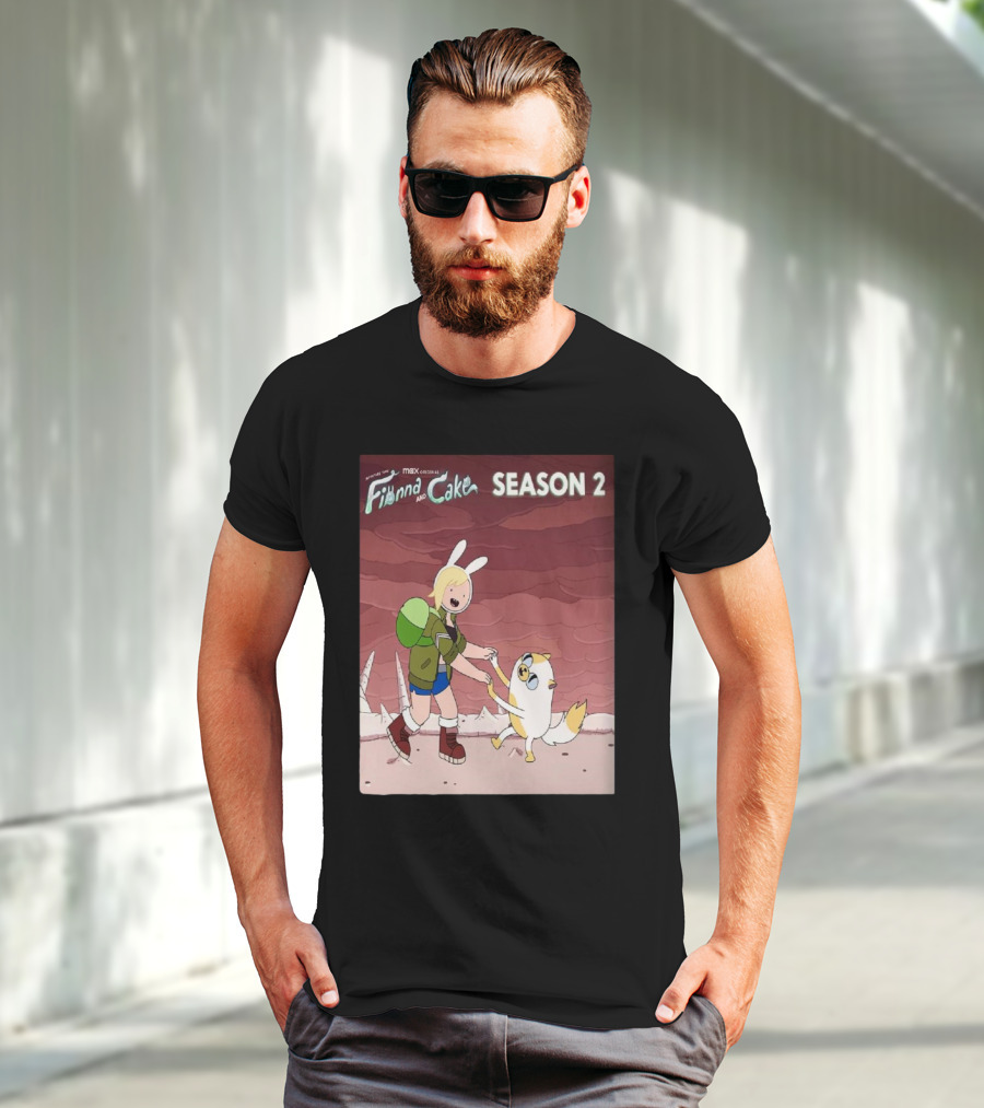 Max Original Adventure Time Fionna And Cake Season 2 T-Shirt