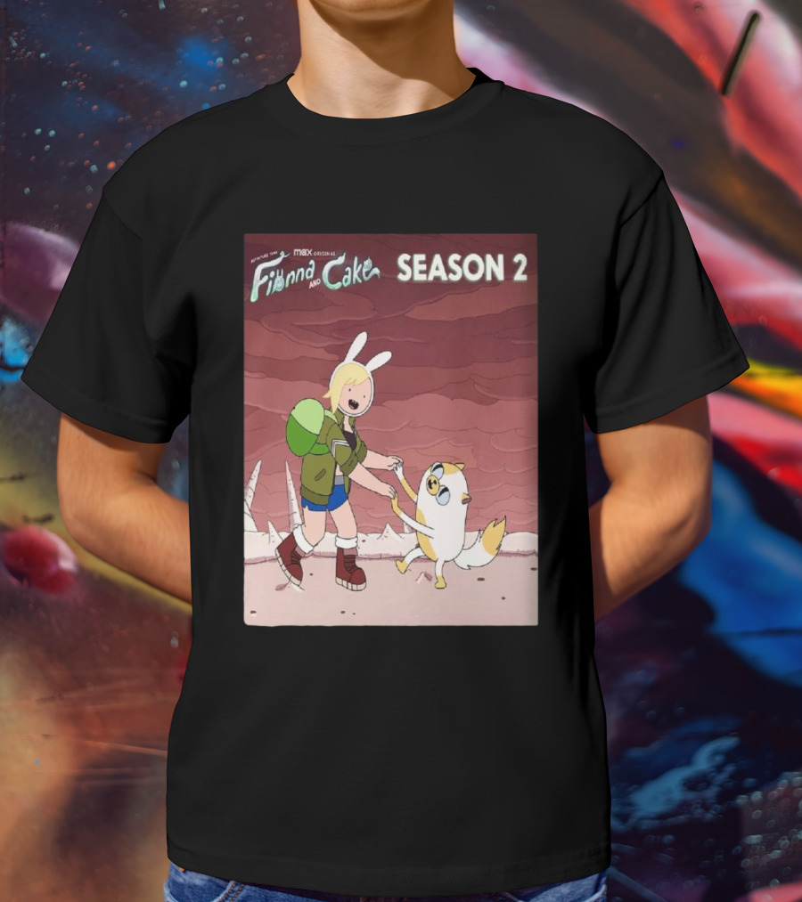 Max Original Adventure Time Fionna And Cake Season 2 T-Shirt