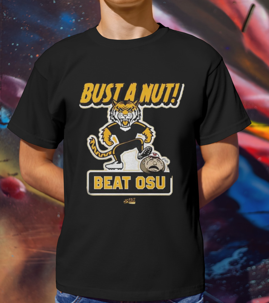 Bust A Nut Beat OSU Tiger T-Shirt