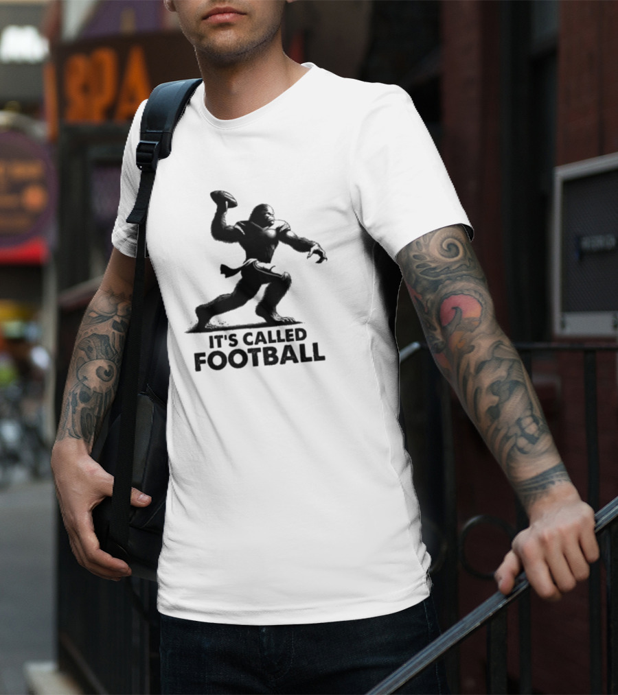 Gorilla Playing Football It's Called Football American T-Shirt