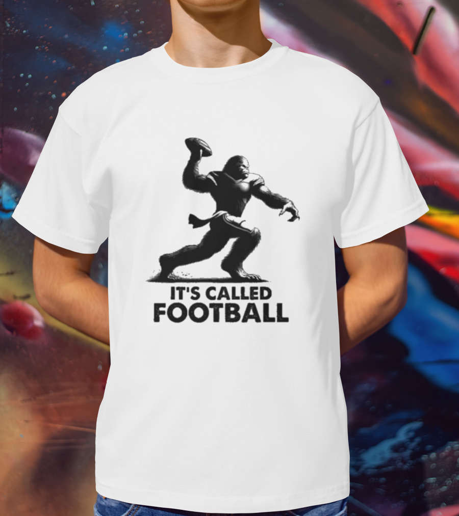 Gorilla Playing Football It's Called Football American T-Shirt