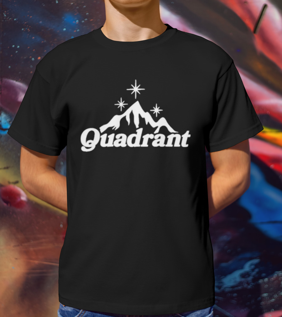 Quadrant Mountain Stars Exploration T-Shirt