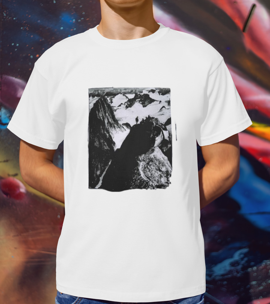 Pinnacle Mountain Monochrome Alpine Adventure T-Shirt