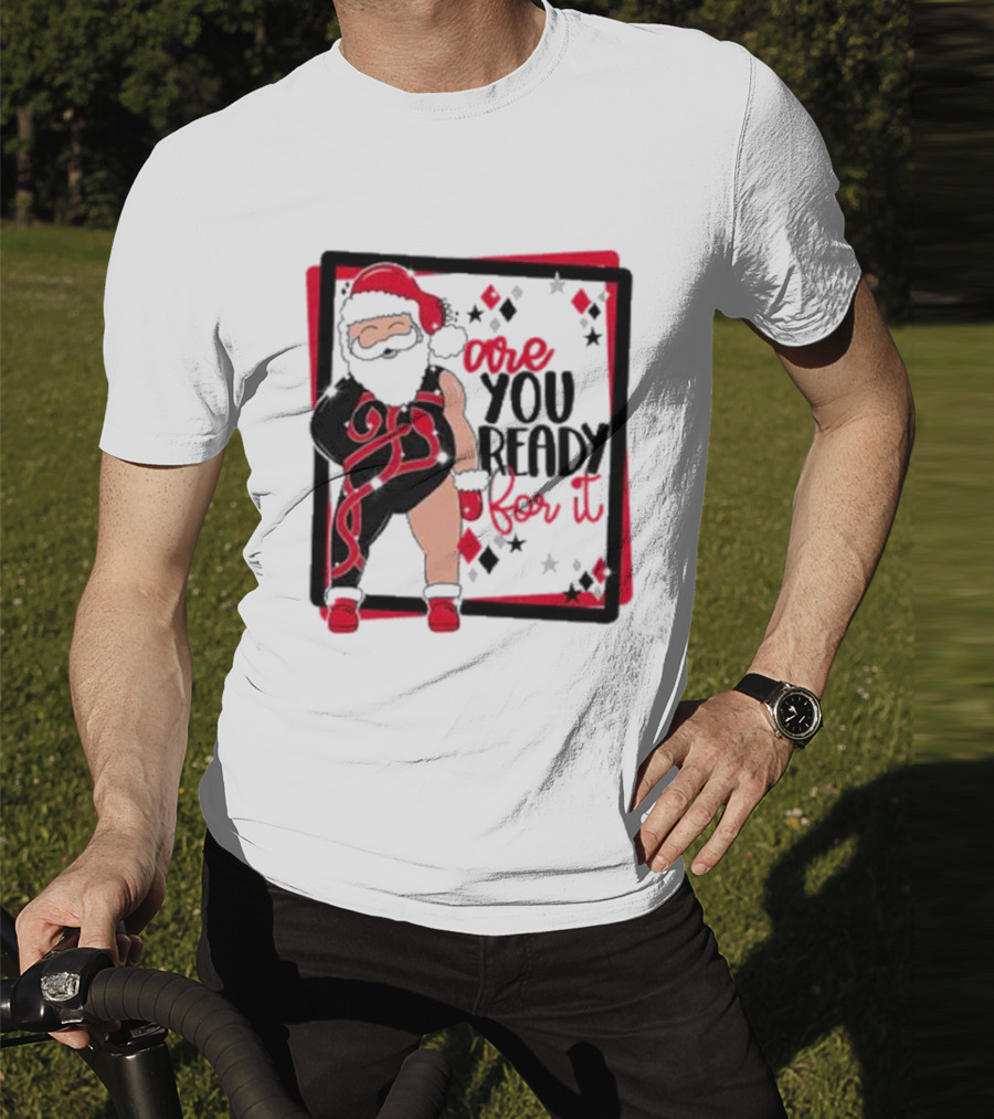 Reputation Taylor's Version Santa Are You Ready For It Santa Wrestler Patchwork Emo Goth T-Shirt