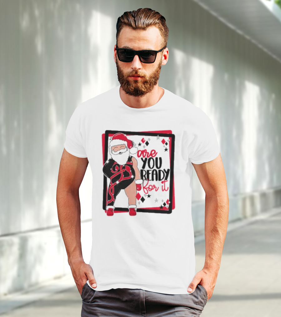 Reputation Taylor's Version Santa Are You Ready For It Santa Wrestler Patchwork Emo Goth T-Shirt