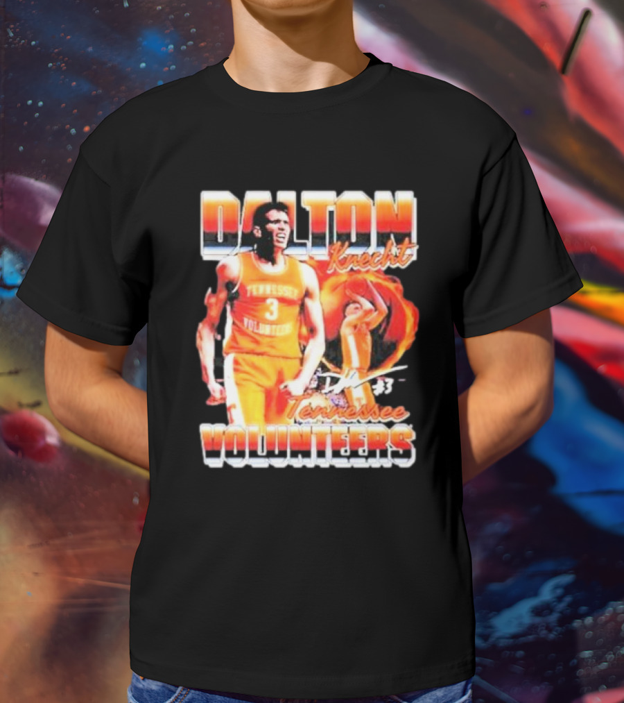 Tennessee Volunteers Dalton Knecht 3 Basketball Vintage T-Shirt