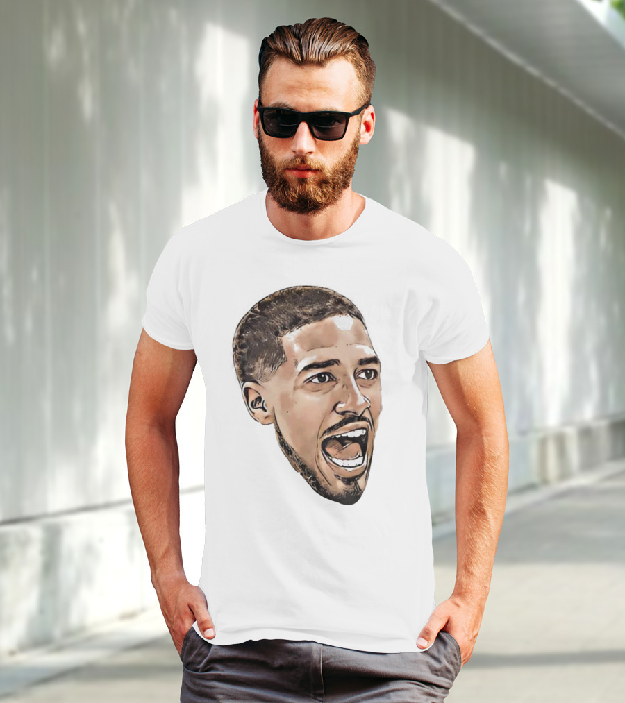 Tyrese Haliburton Indiana Basketball Scream Face T-Shirt