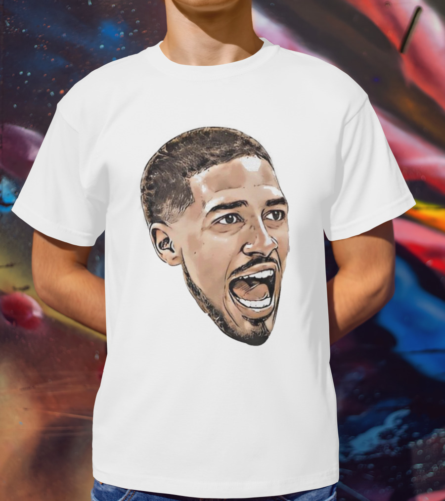 Tyrese Haliburton Indiana Basketball Scream Face T-Shirt