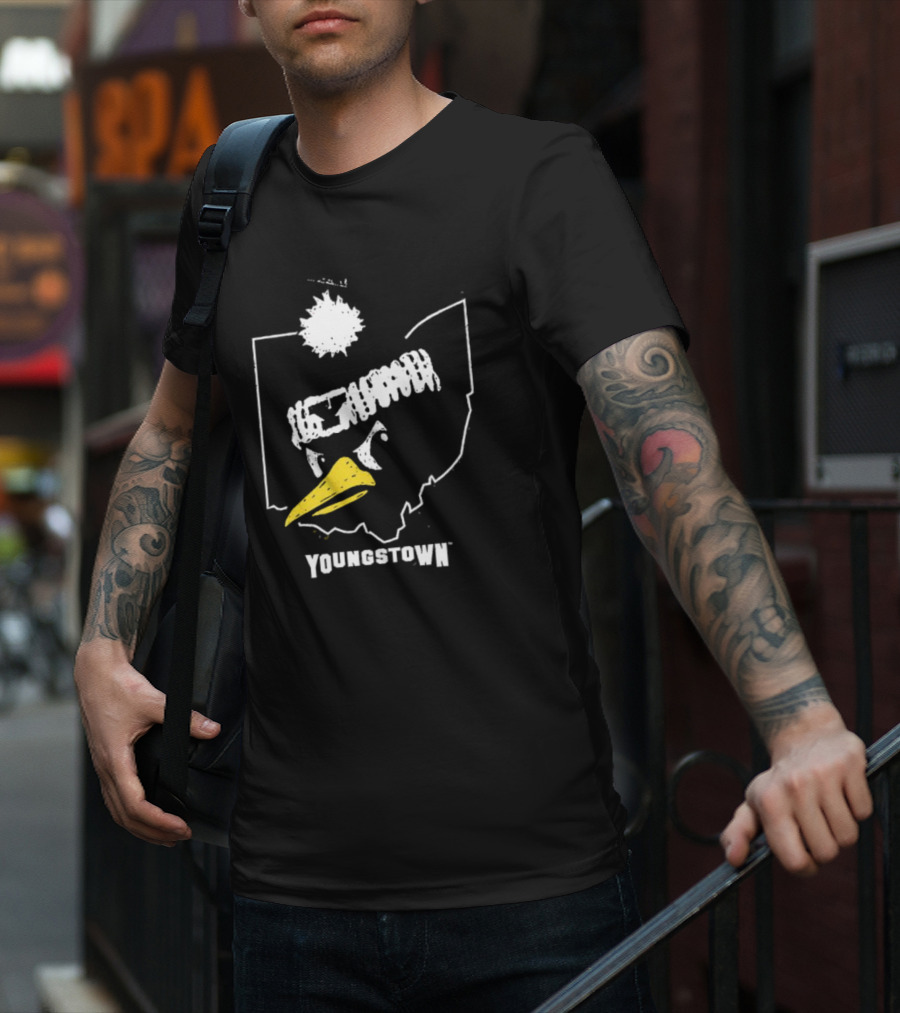 Youngstown Penguins Ohio State Outline Winter Hat T-Shirt