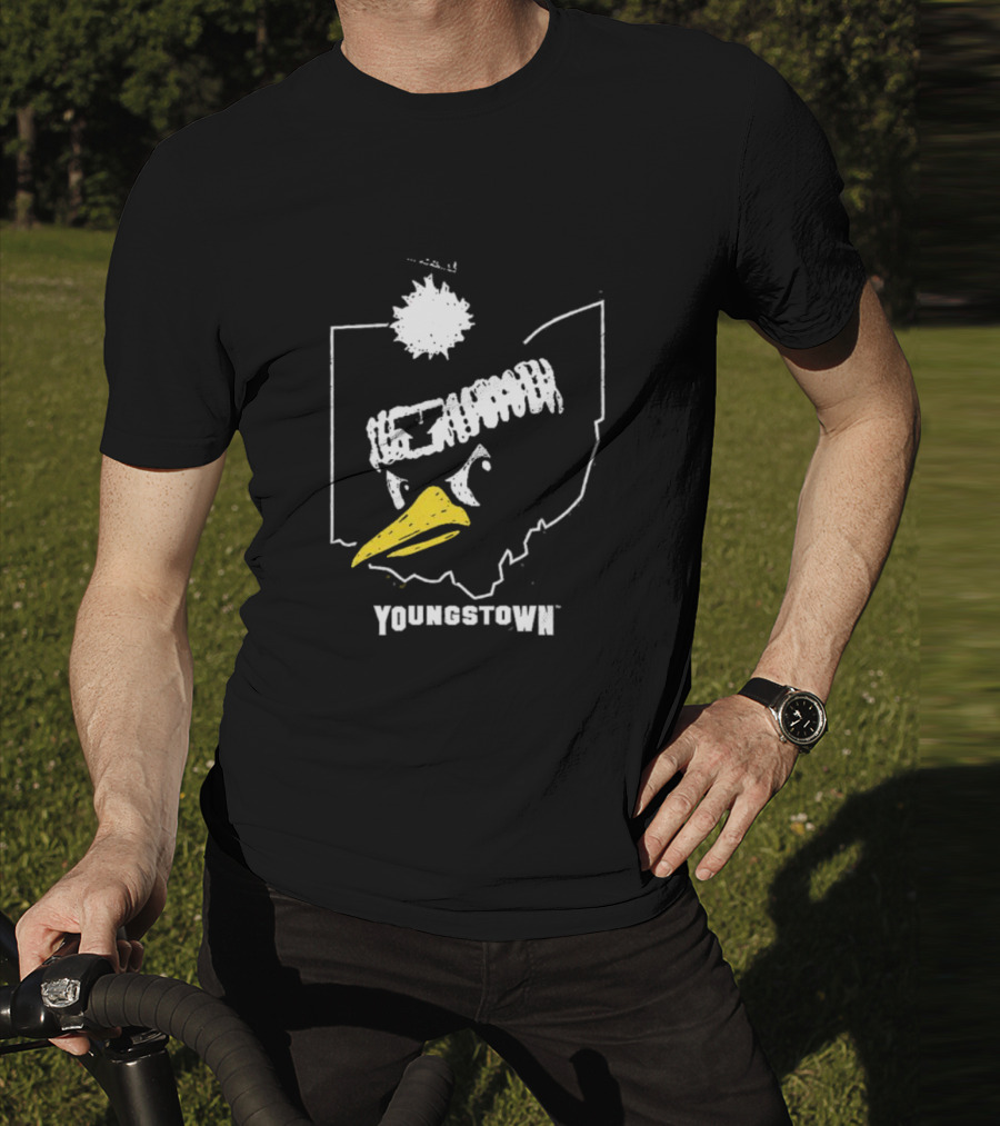 Youngstown Penguins Ohio State Outline Winter Hat T-Shirt