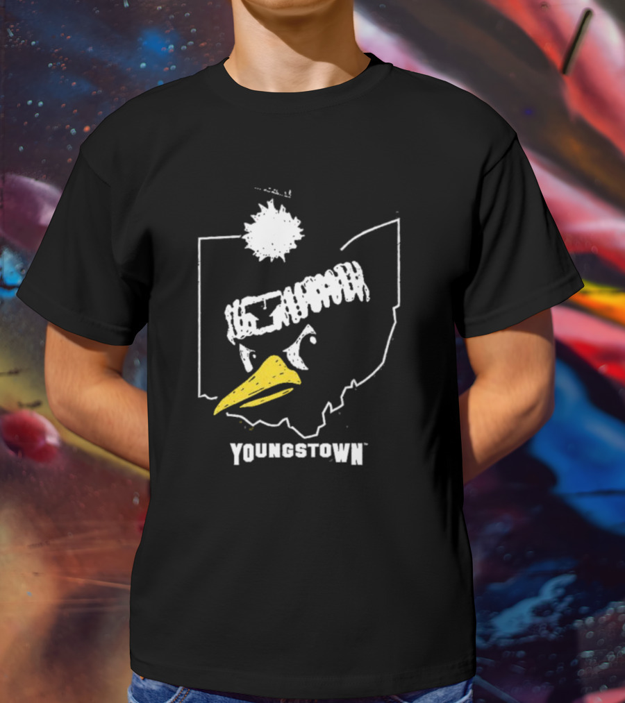 Youngstown Penguins Ohio State Outline Winter Hat T-Shirt