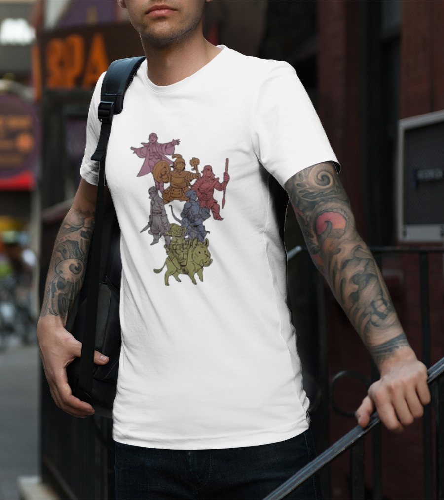 Conduit Talent Reaver Shadow Tactician Beastheart Adventurers T-Shirt