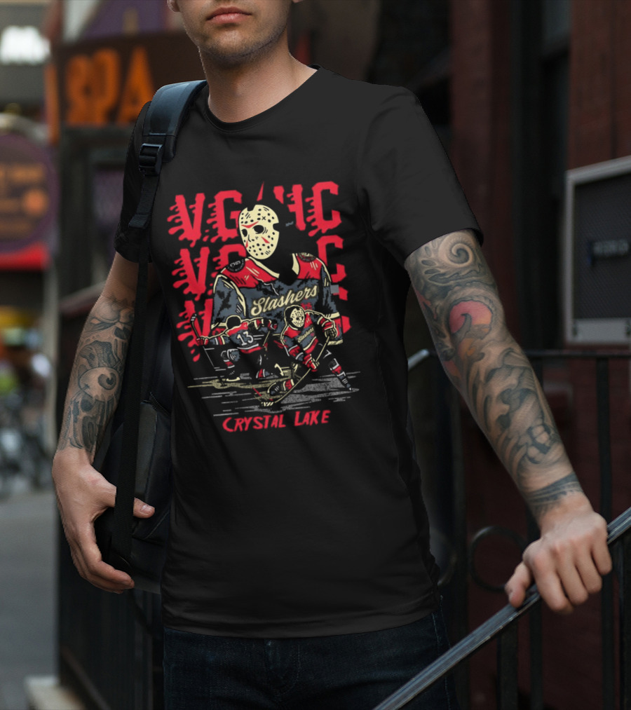 Crystal Lake VGHC Slashers T-Shirt