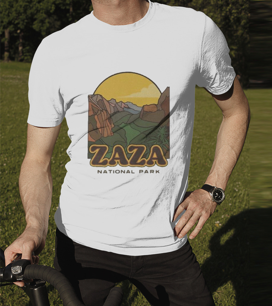 Fourtwenty Zaza National Park Scenic Wilderness Vista T-Shirt
