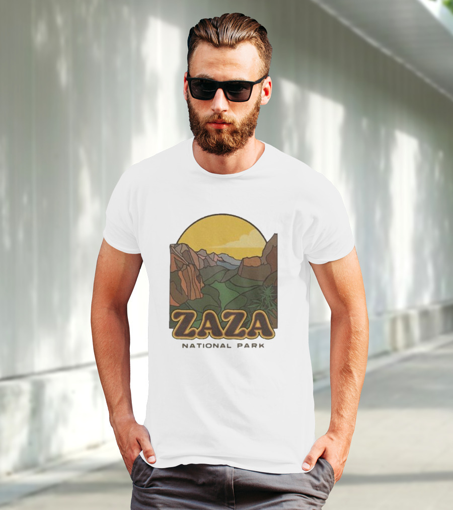 Fourtwenty Zaza National Park Scenic Wilderness Vista T-Shirt