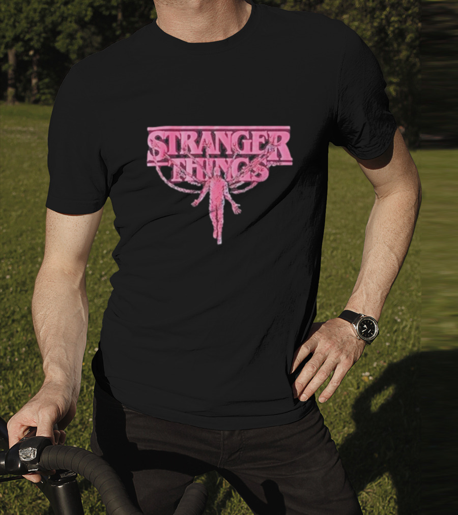 Stranger Things Vecna Pink Tentacles T-Shirt