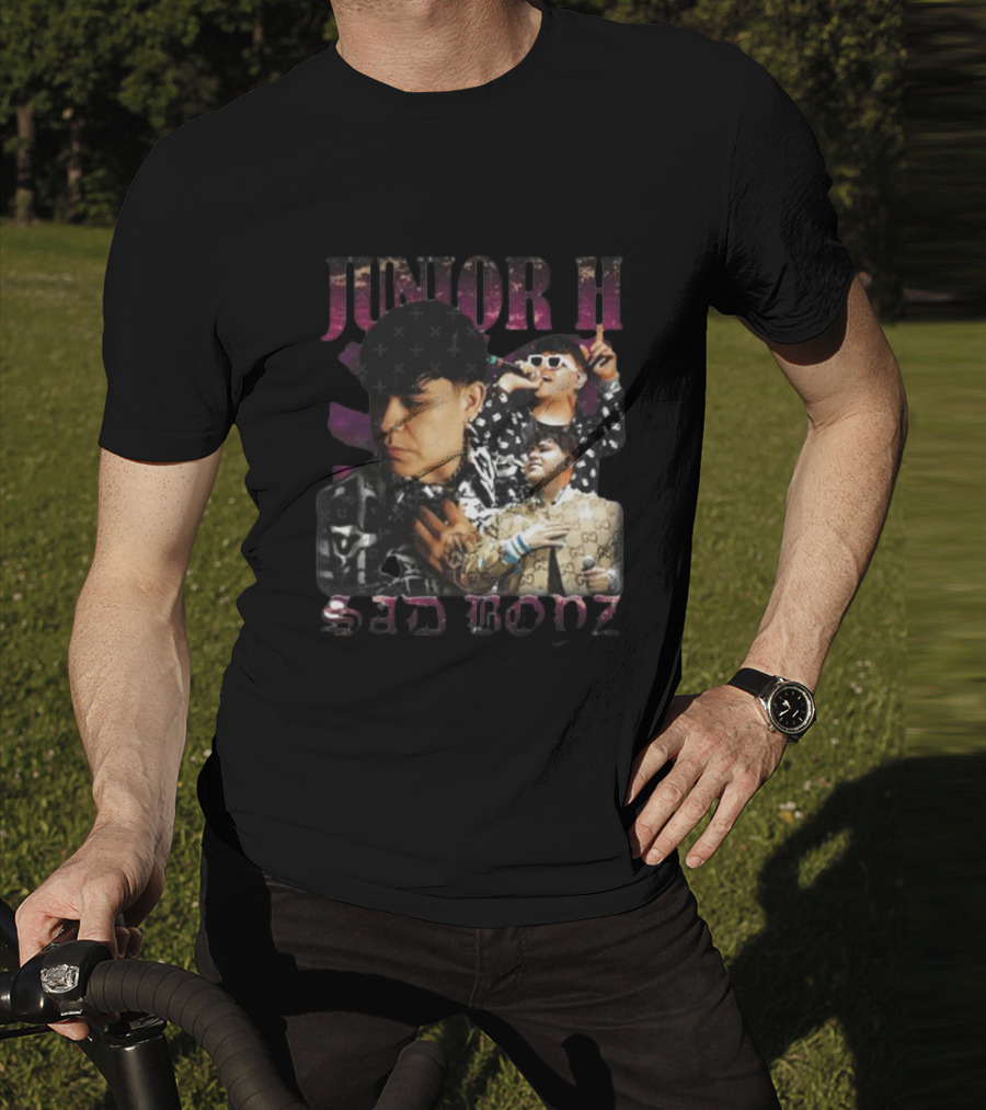Junior H Sad Boyz Album Cover T-Shirt