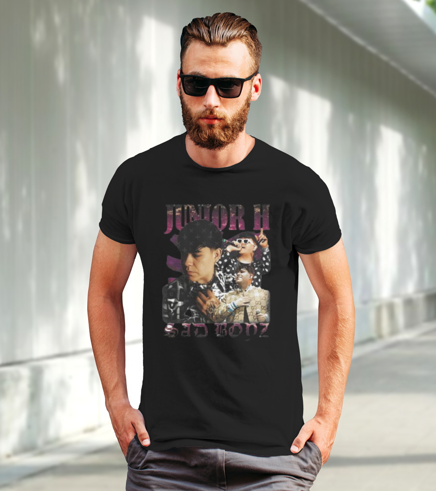 Junior H Sad Boyz Album Cover T-Shirt