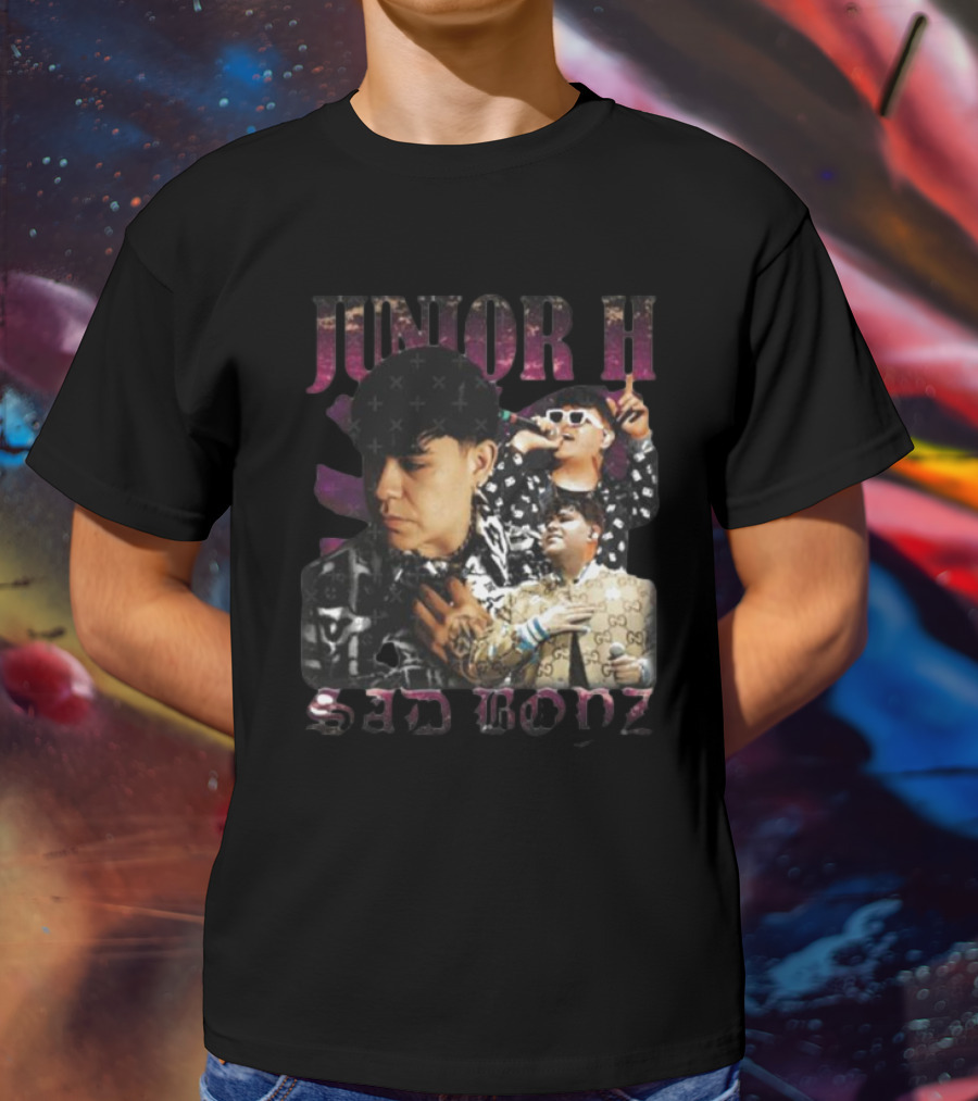 Junior H Sad Boyz Album Cover T-Shirt