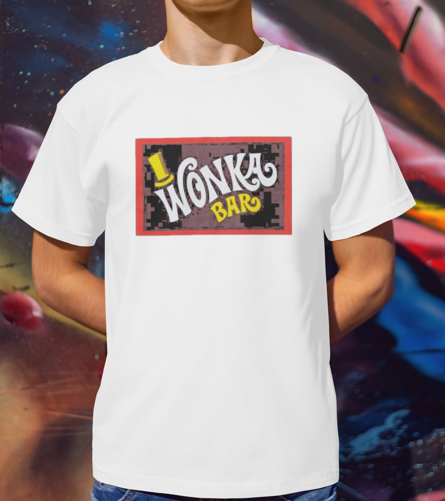 Wonka Bar Chocolate Logo Iconic T-Shirt