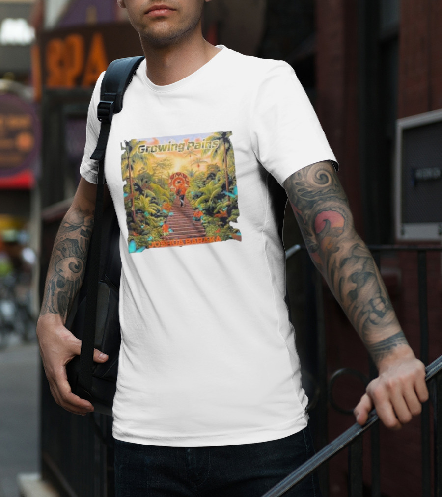 Growing Pains Joshua Baraka Tropical Staircase Scene T-Shirt