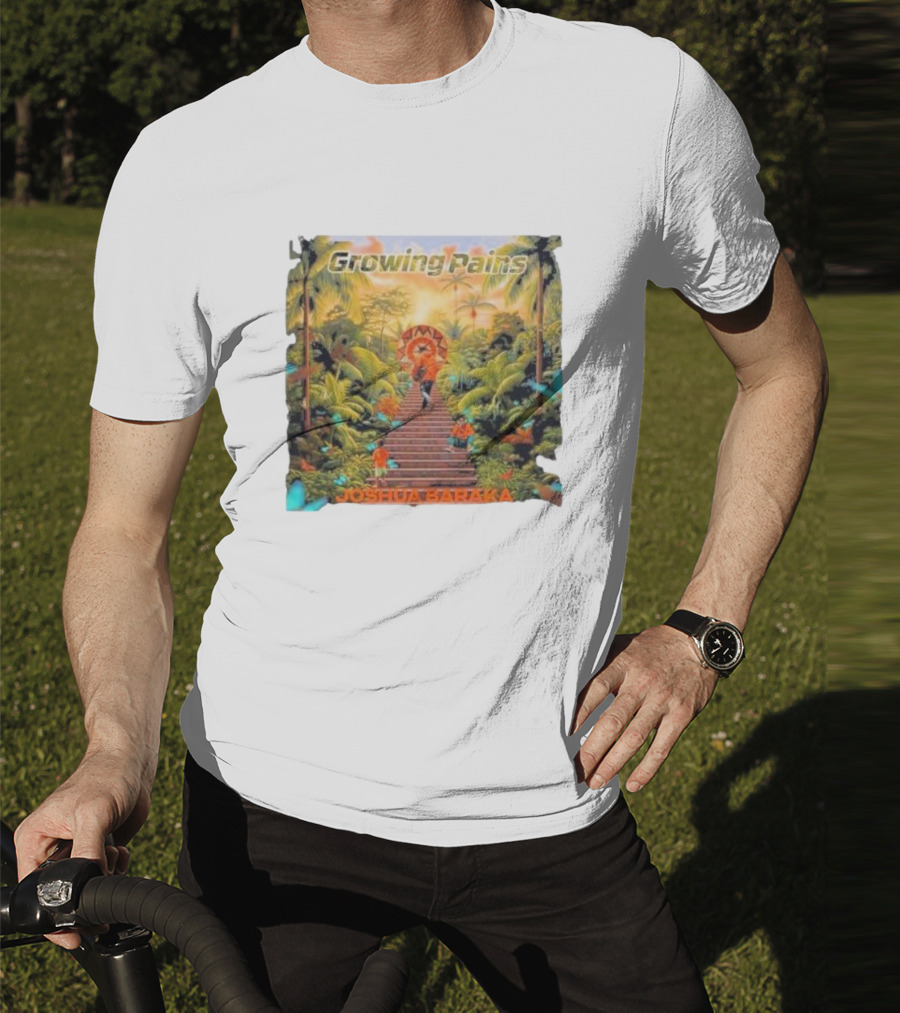 Growing Pains Joshua Baraka Tropical Staircase Scene T-Shirt