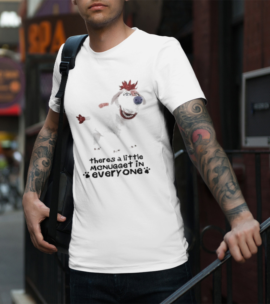 Frost X McDonald’s Theres A Little Menugget In Everyone Dog T-Shirt