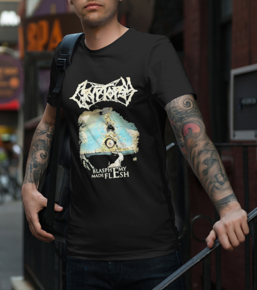 Cryptopsy Blasphemy Made Flesh Eye T-Shirt