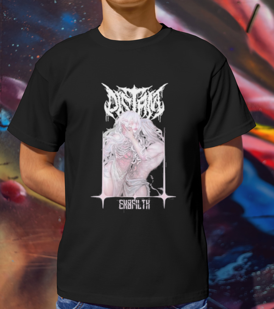 DISTANT EXOFILTH Mythical Creature Aesthetic T-Shirt