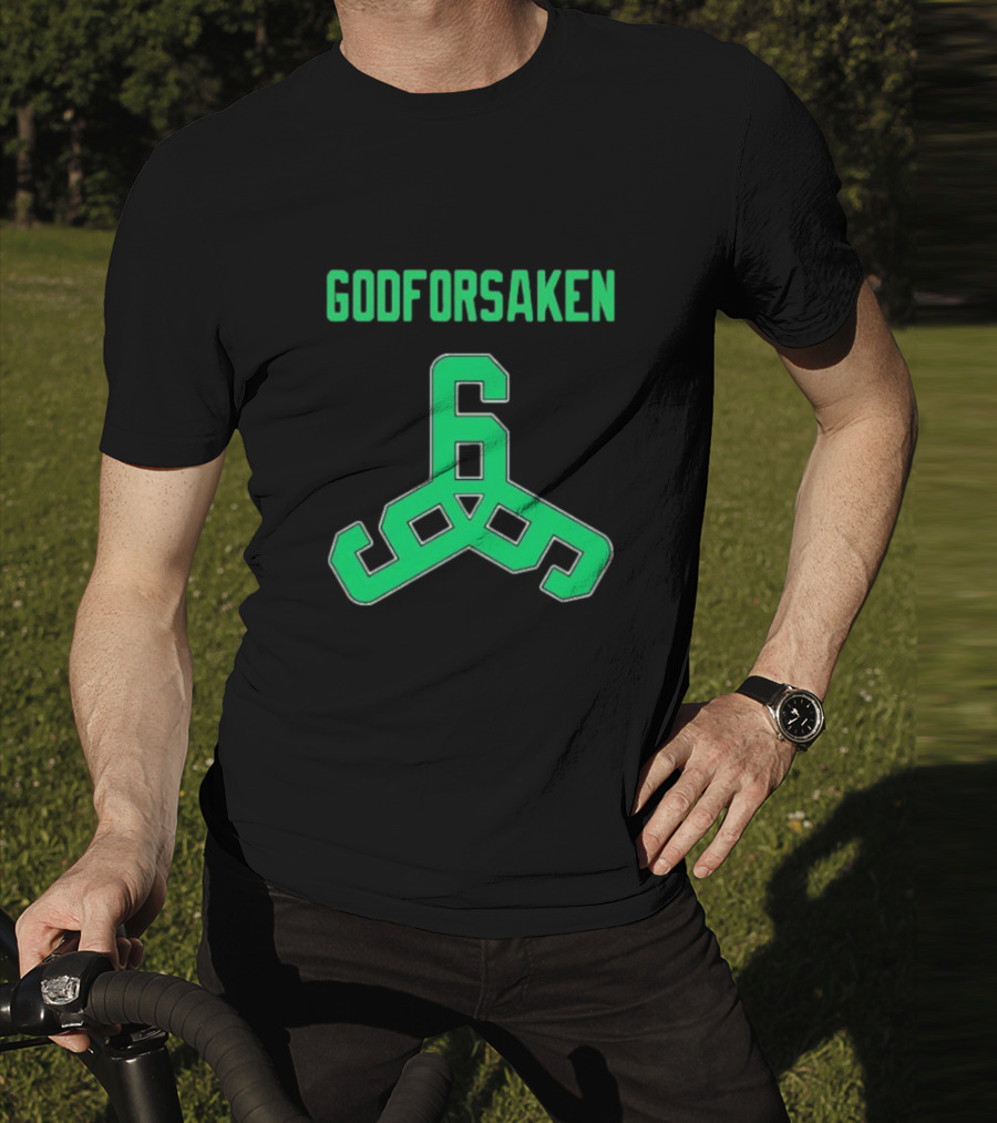GODFORSAKEN 6 Triangular Symbol Basketball Jersey T-Shirt