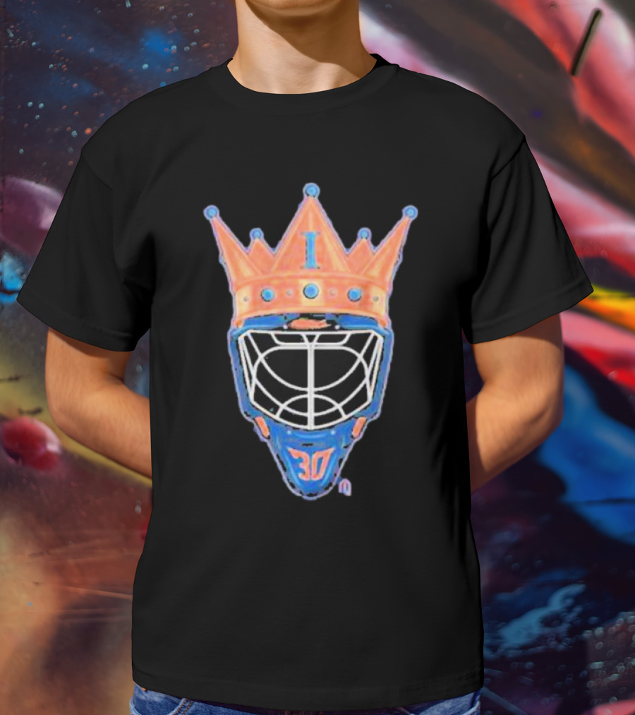 Goalie King 30 Crown Mask Icon LGI T-Shirt