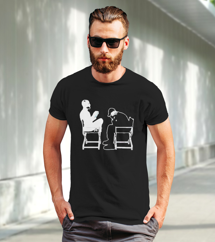 Mansionz Chairs White Outline T-Shirt