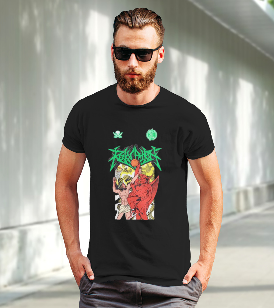 Revocation Godforsaken Demon Basketball Showdown T-Shirt
