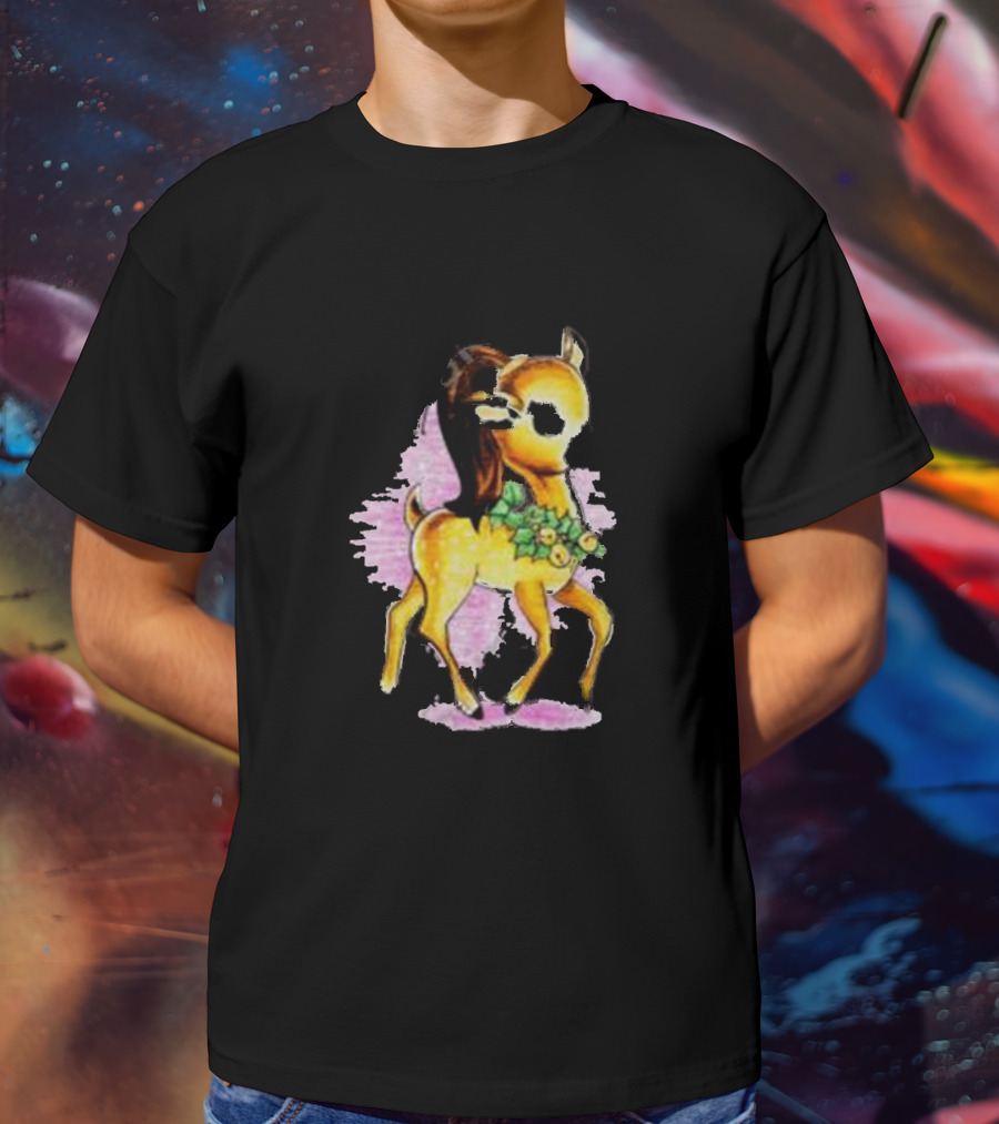 Ariana Grande Christmas And Chill Christmas Deer T-Shirt
