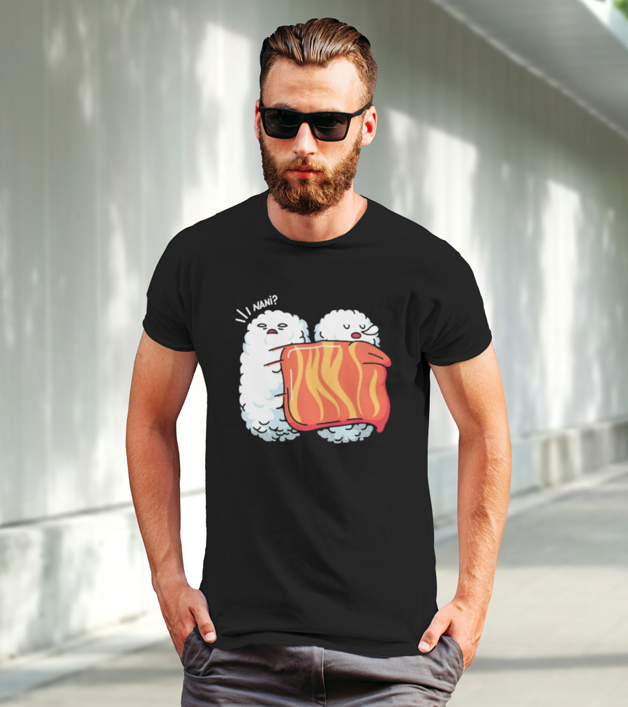 Nani Sleeping Sushi Rice Ball Blanket Surprise T-Shirt