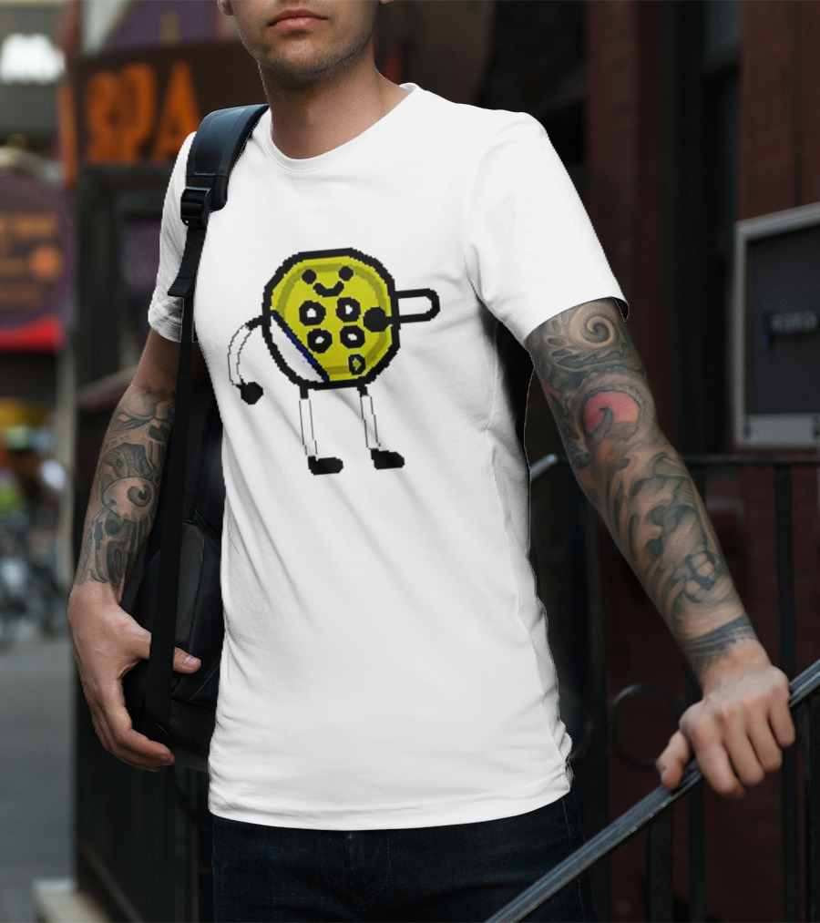 Tyrese Hali-Button Pixel Art Character T-Shirt
