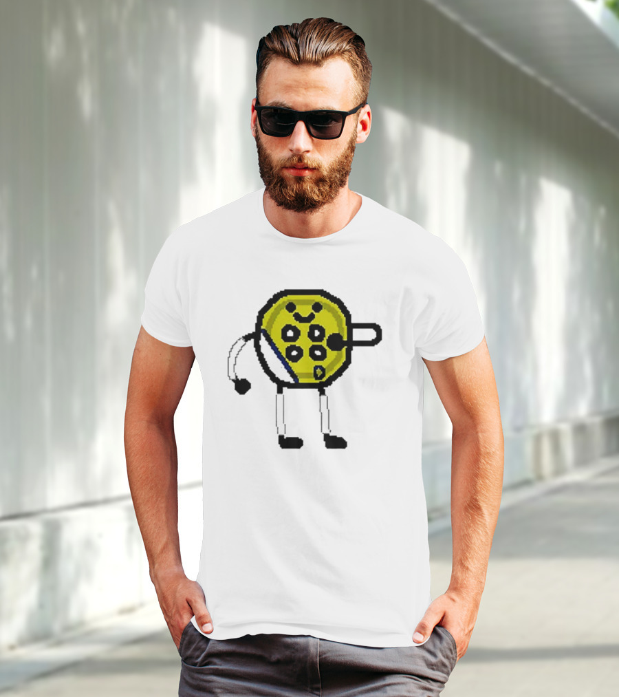 Tyrese Hali-Button Pixel Art Character T-Shirt
