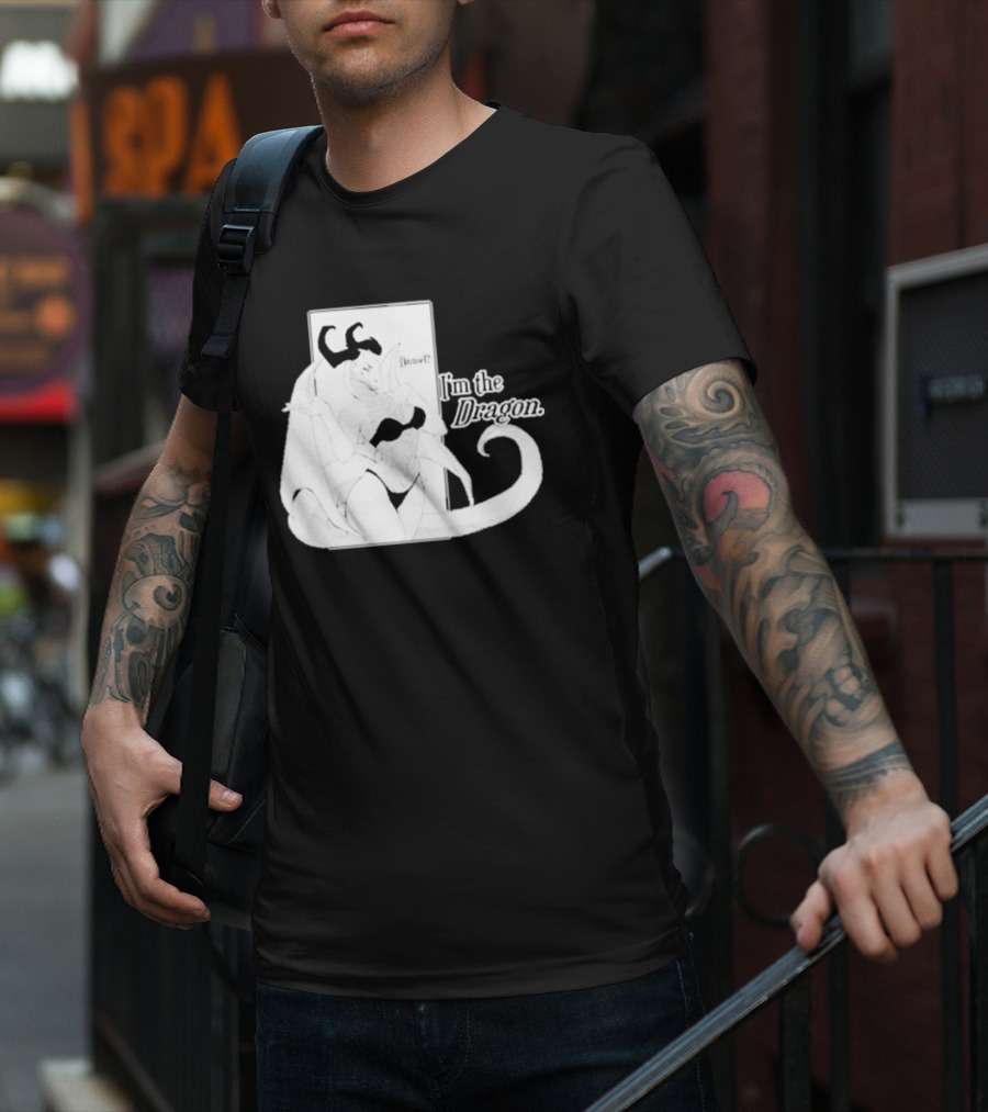 I'm The Dragon Vexstacyart Damsel T-Shirt