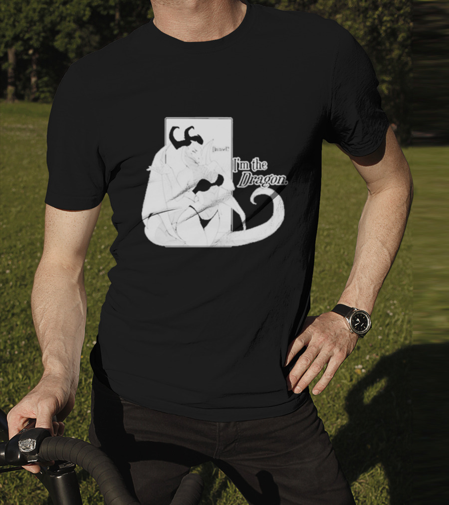 I'm The Dragon Vexstacyart Damsel T-Shirt