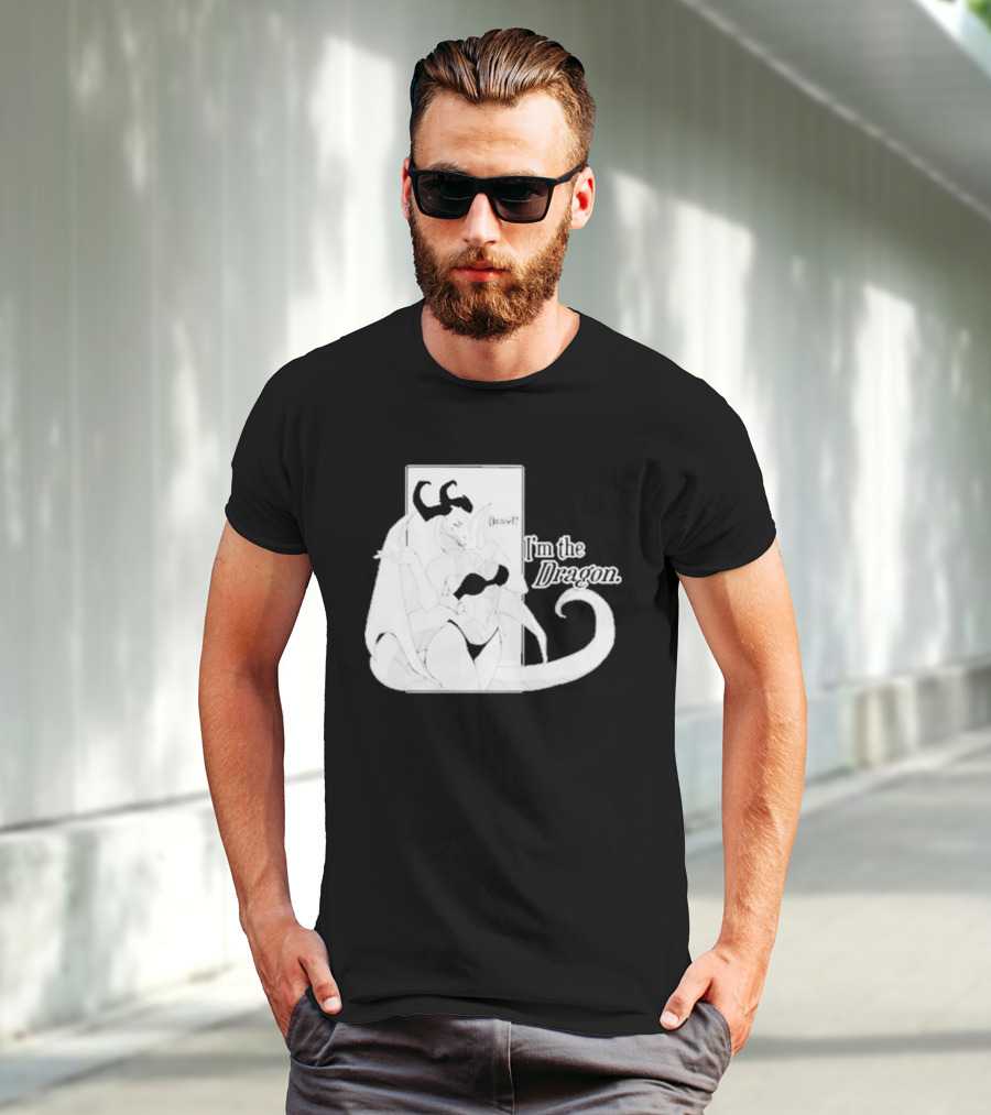 I'm The Dragon Vexstacyart Damsel T-Shirt