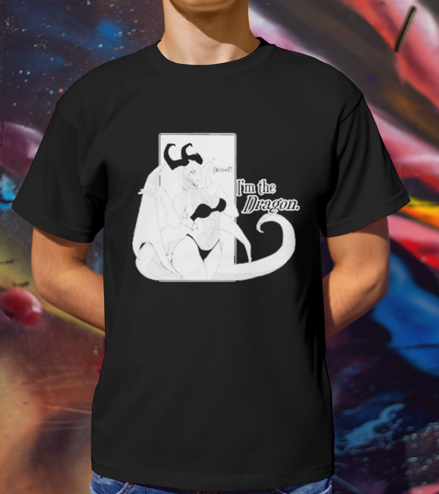 I'm The Dragon Vexstacyart Damsel T-Shirt