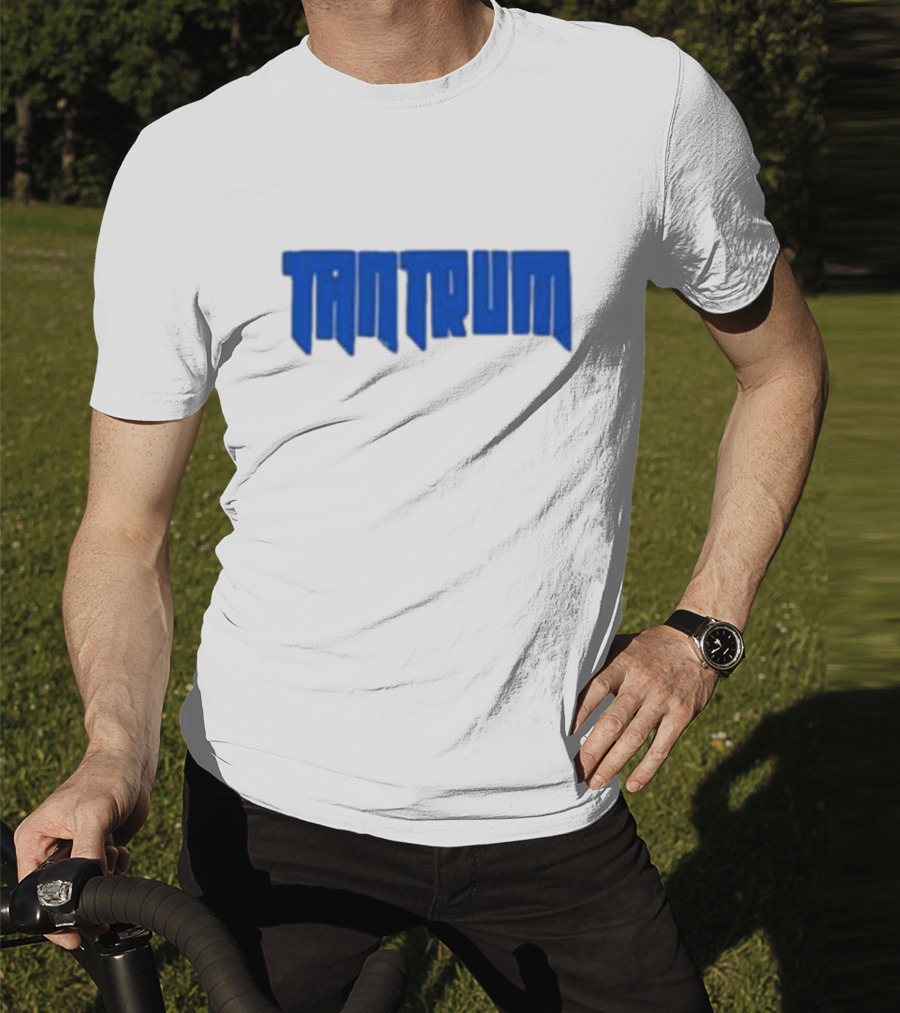 Waterparks Tantrum Blue Lettering T-Shirt