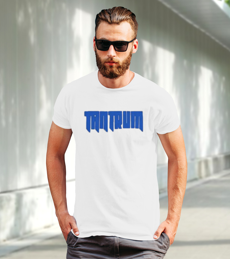 Waterparks Tantrum Blue Lettering T-Shirt