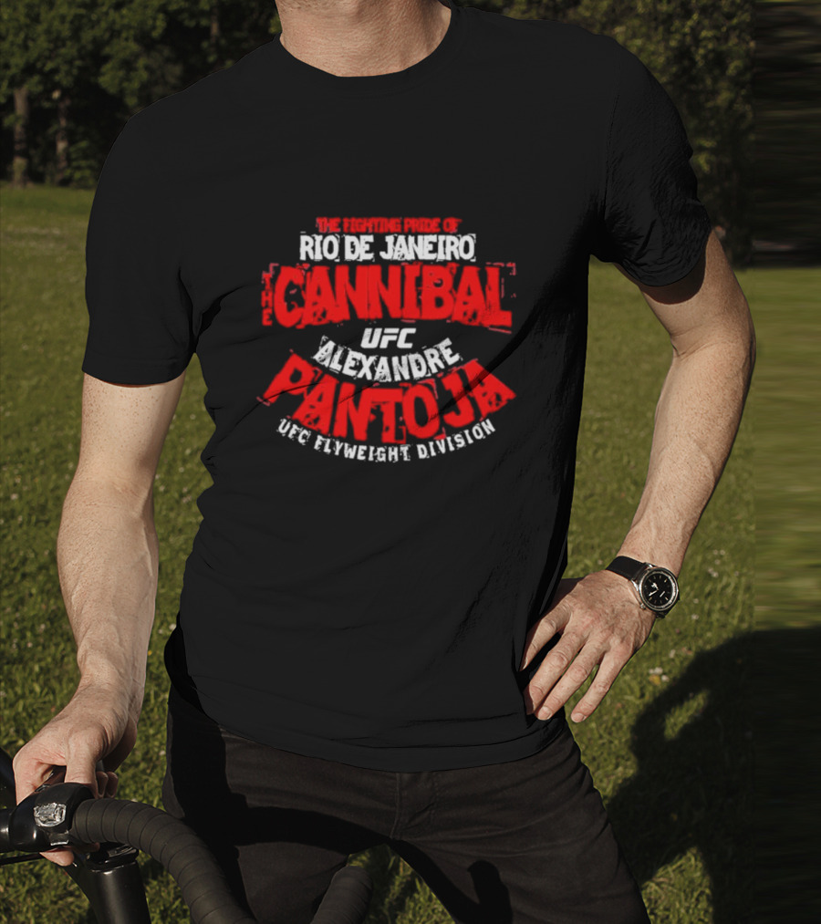 The Fighting Pride Of Rio De Janeiro The Cannibal UFC Alexandre Pantoja UFC Flyweight Division T-Shirt