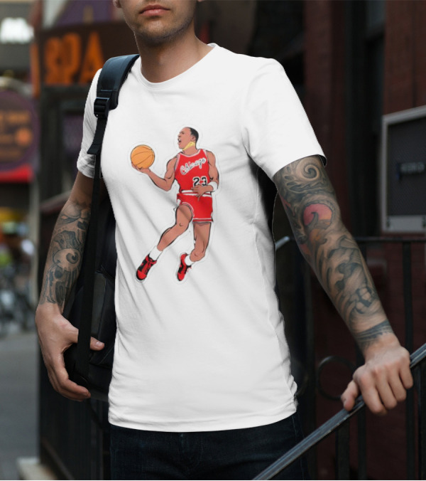Slam Dunk From The Goat Chicago 23 Basketball Legend T-Shirt