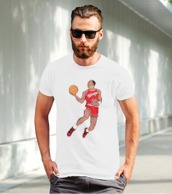 Slam Dunk From The Goat Chicago 23 Basketball Legend T-Shirt
