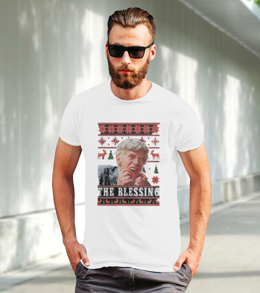 Uncle Lewis Ugly Christmas Sweater The Blessing T-Shirt