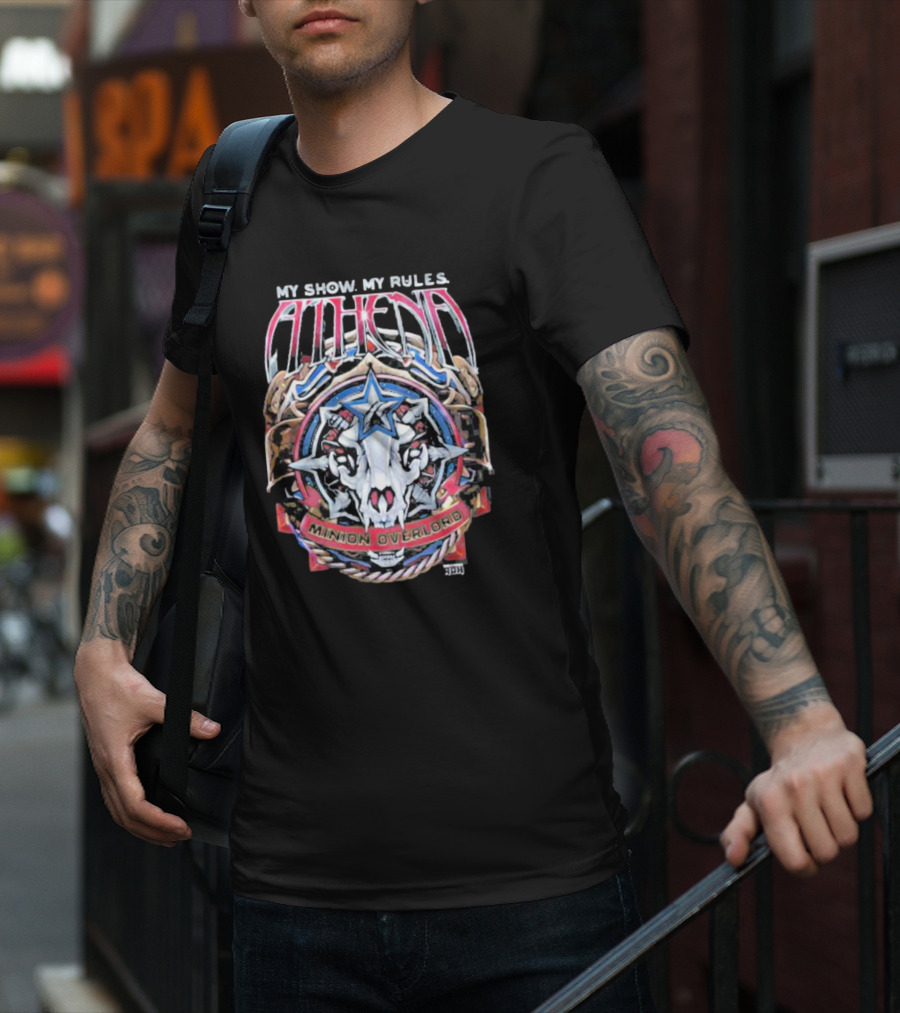 My Show My Rules Athena Minion Overlord Skull Star Emblem T-Shirt