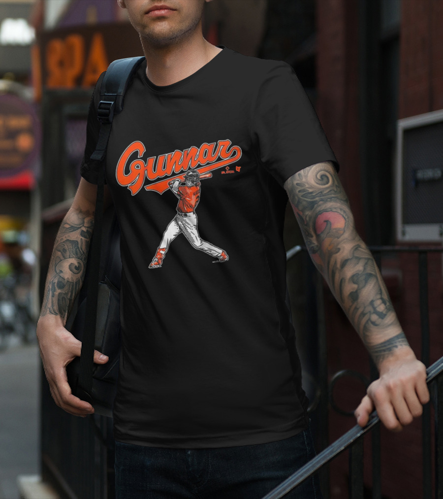 Gunnar Henderson Baseball Players Swing T-Shirt